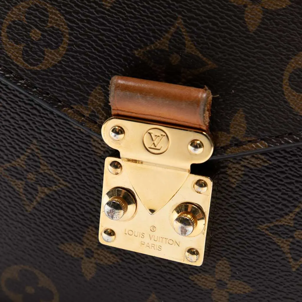 Louis Vuitton Monogram Pochette Metis Brown Good - Box View