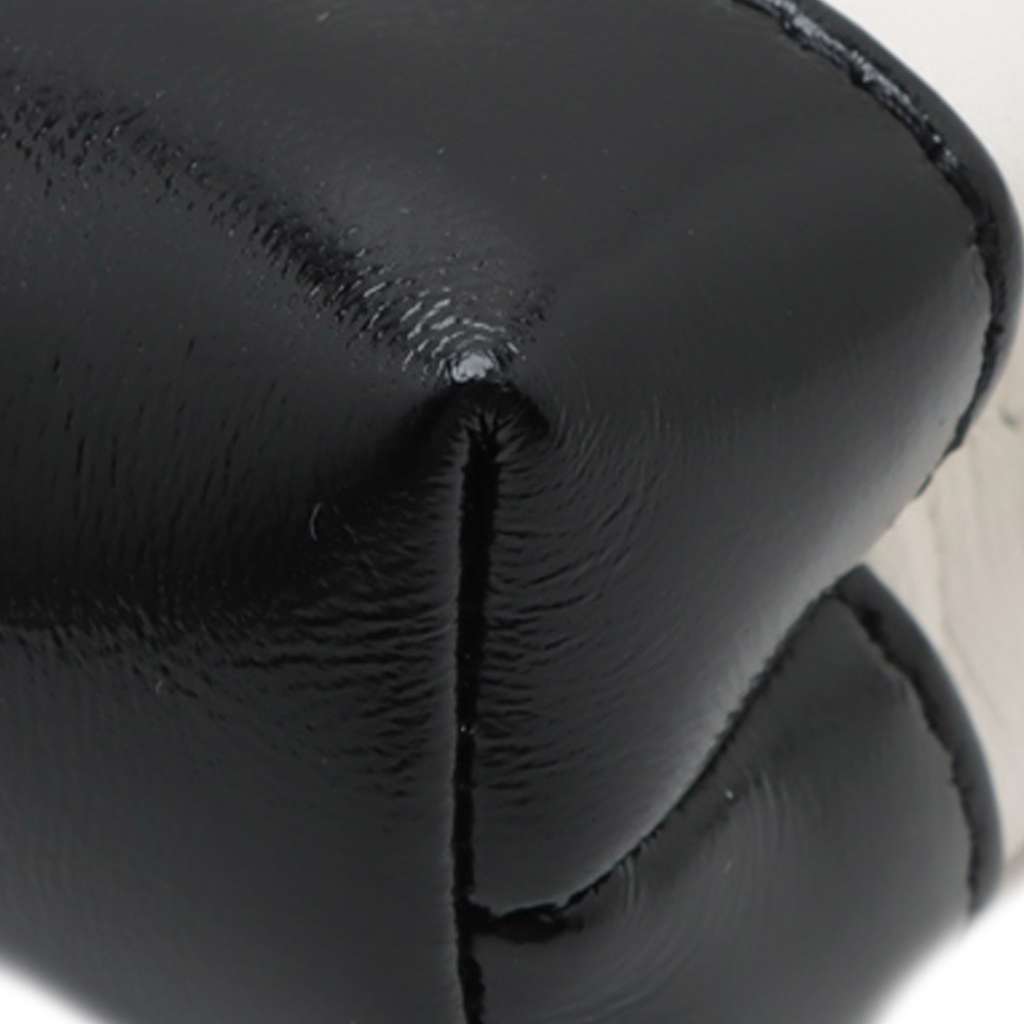 Chanel Nano Bicolor Quilted Shiny Lambskin 31 Clutch With Chain - 5