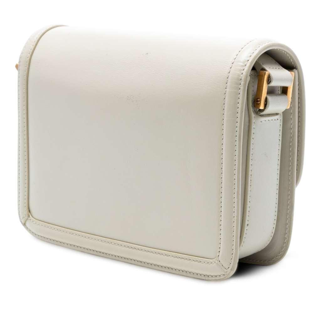 Saint Laurent Small Calfskin Solferino Satchel In Box - 2