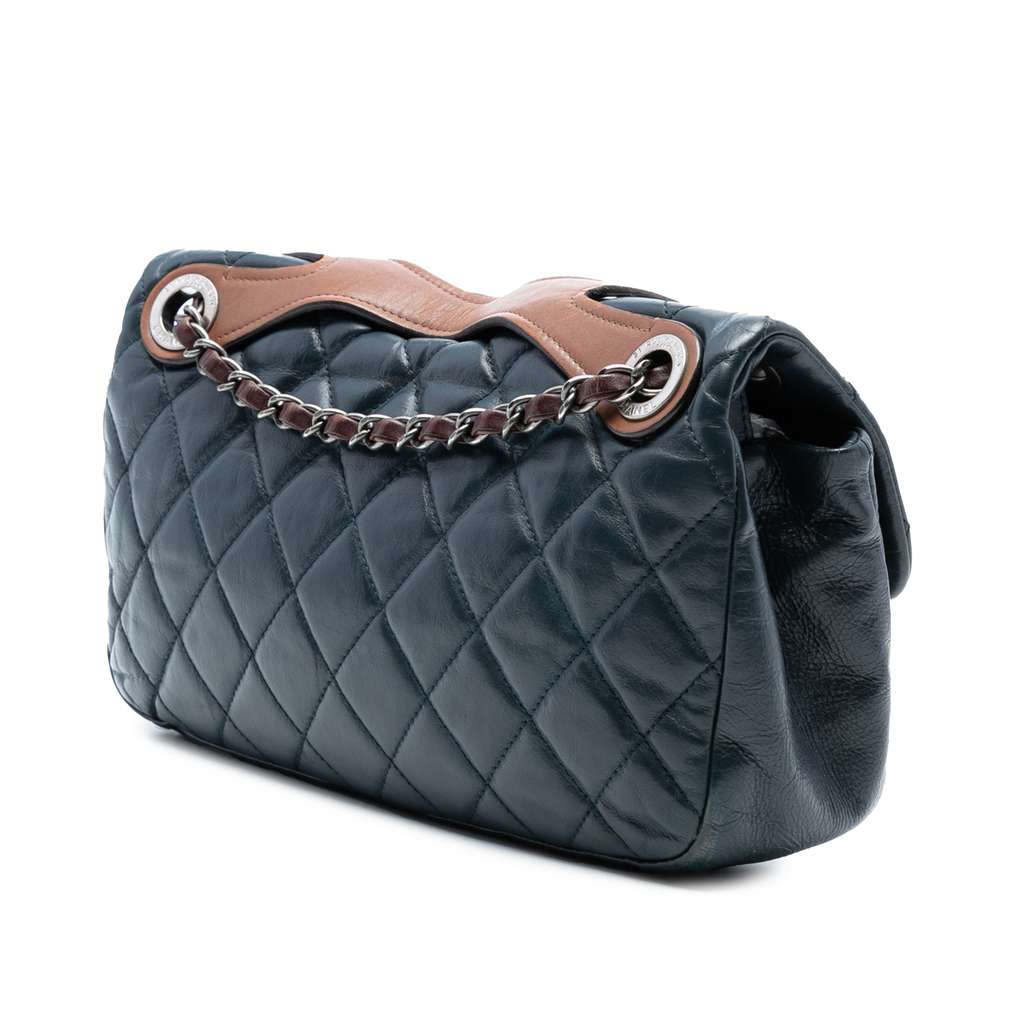 Chanel Medium Iridescent Calfskin In The Mix Flap - 2