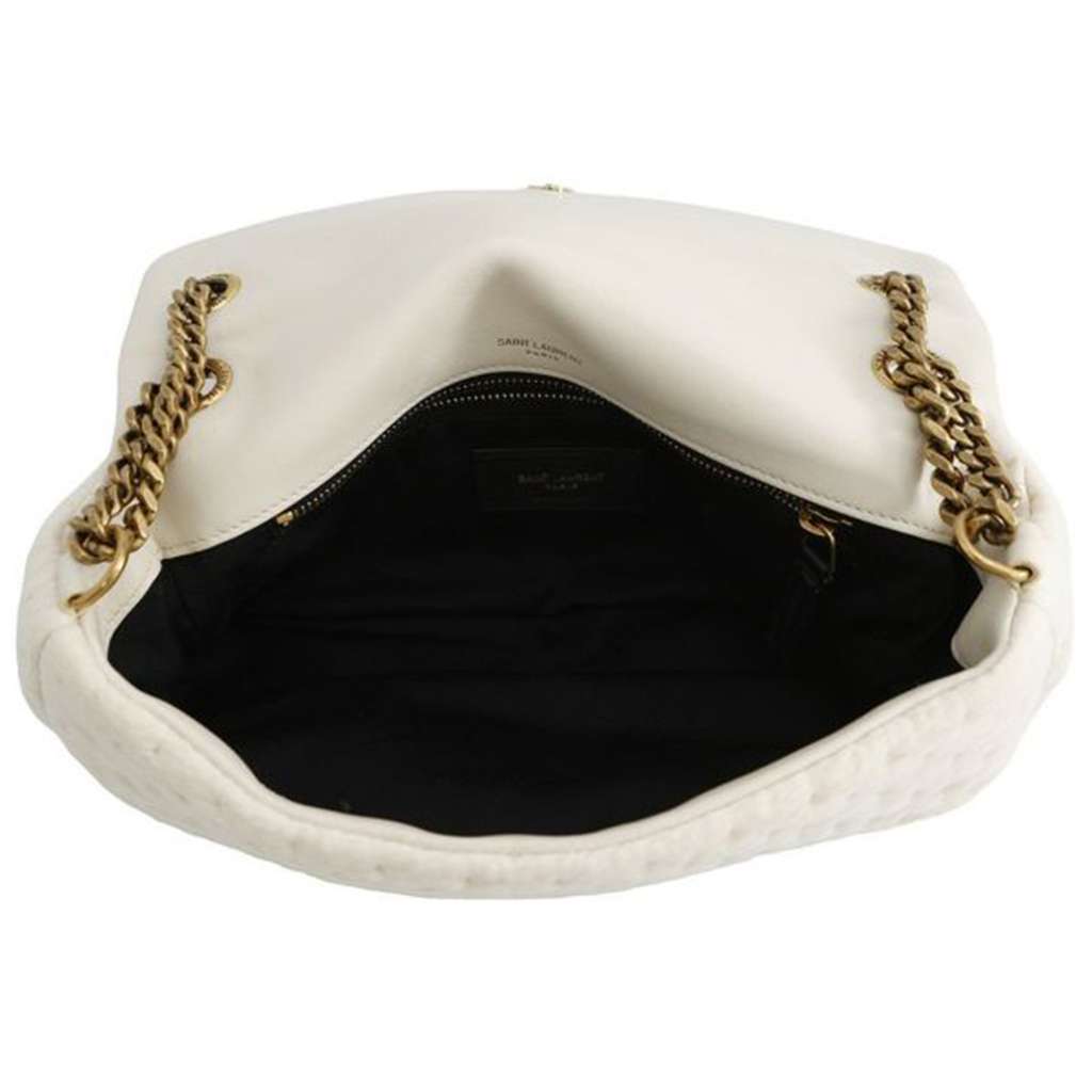 Saint Laurent Small Wool Calypso Shoulder Bag - 4