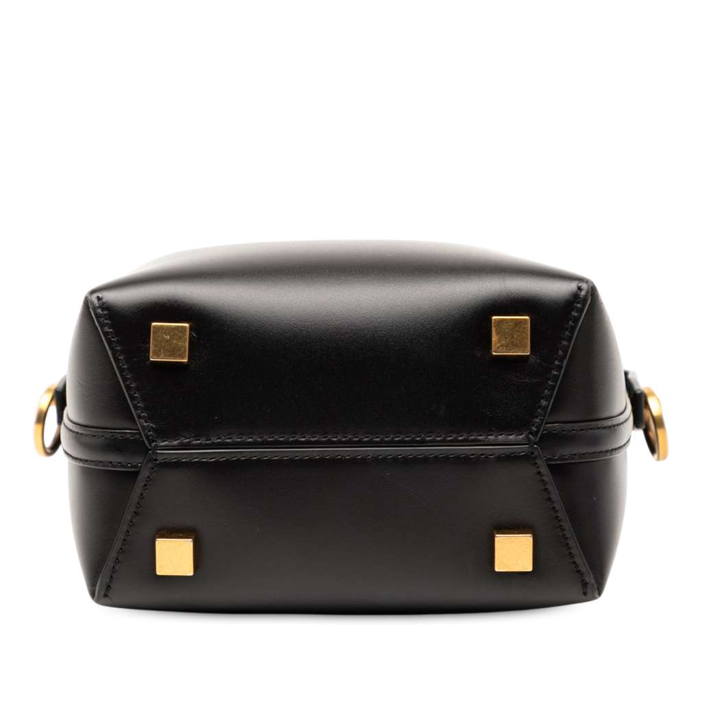 Saint Laurent Mini Shiny Calfskin Le 37 Bucket Bag - 3
