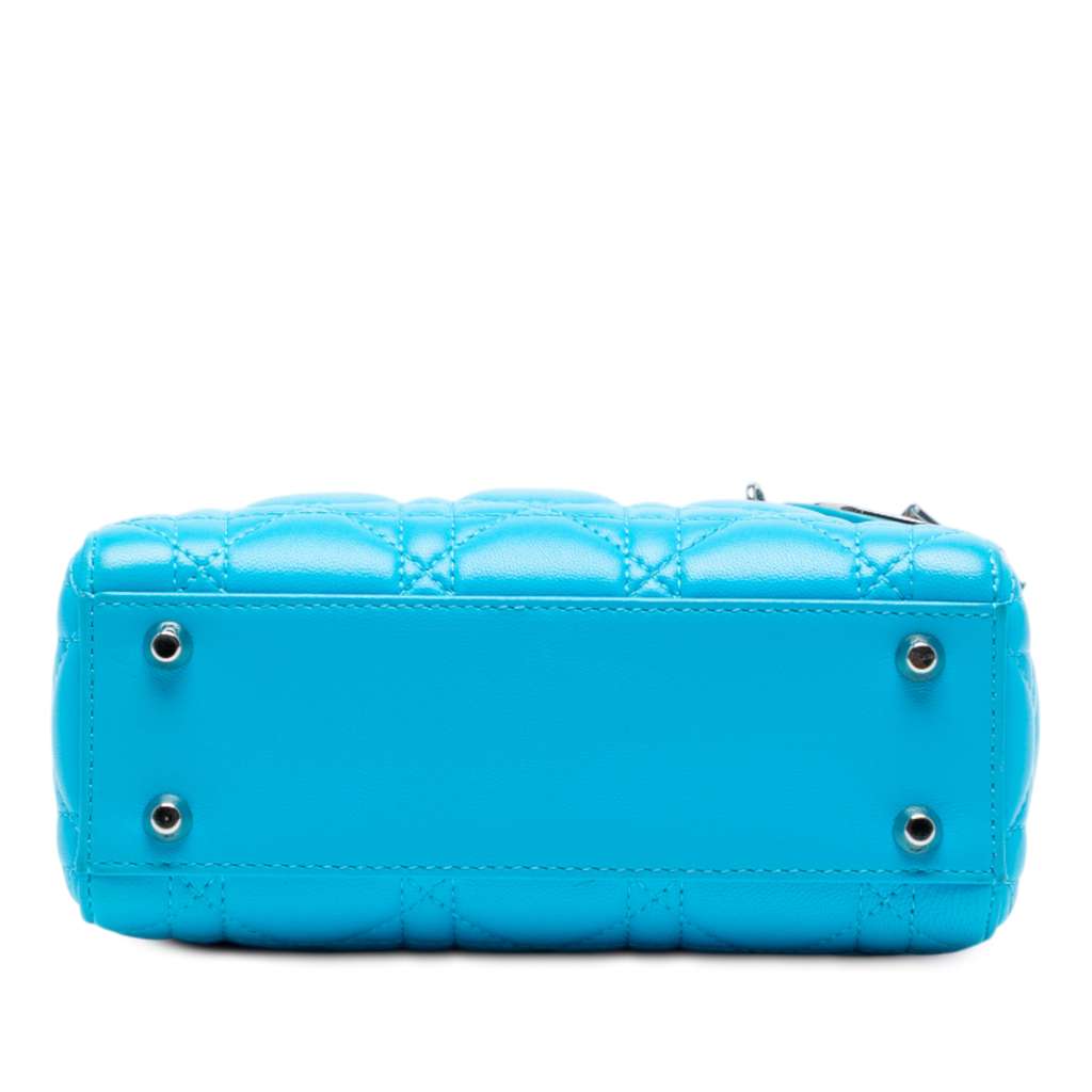 Dior Mini Lambskin Cannage Lady Dior - 3