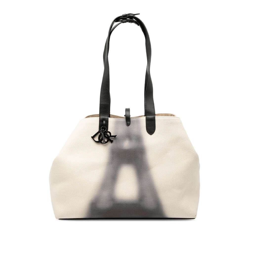 Dior Large Canvas Eiffel Tower Toujours Tote