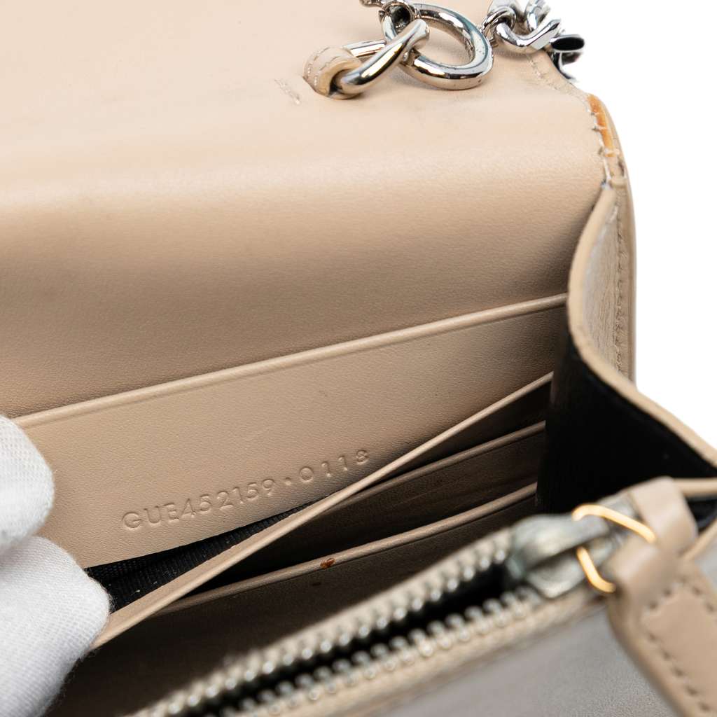 Saint Laurent Smooth Calfskin Monogram Kate Tassel Wallet on Chain - 5