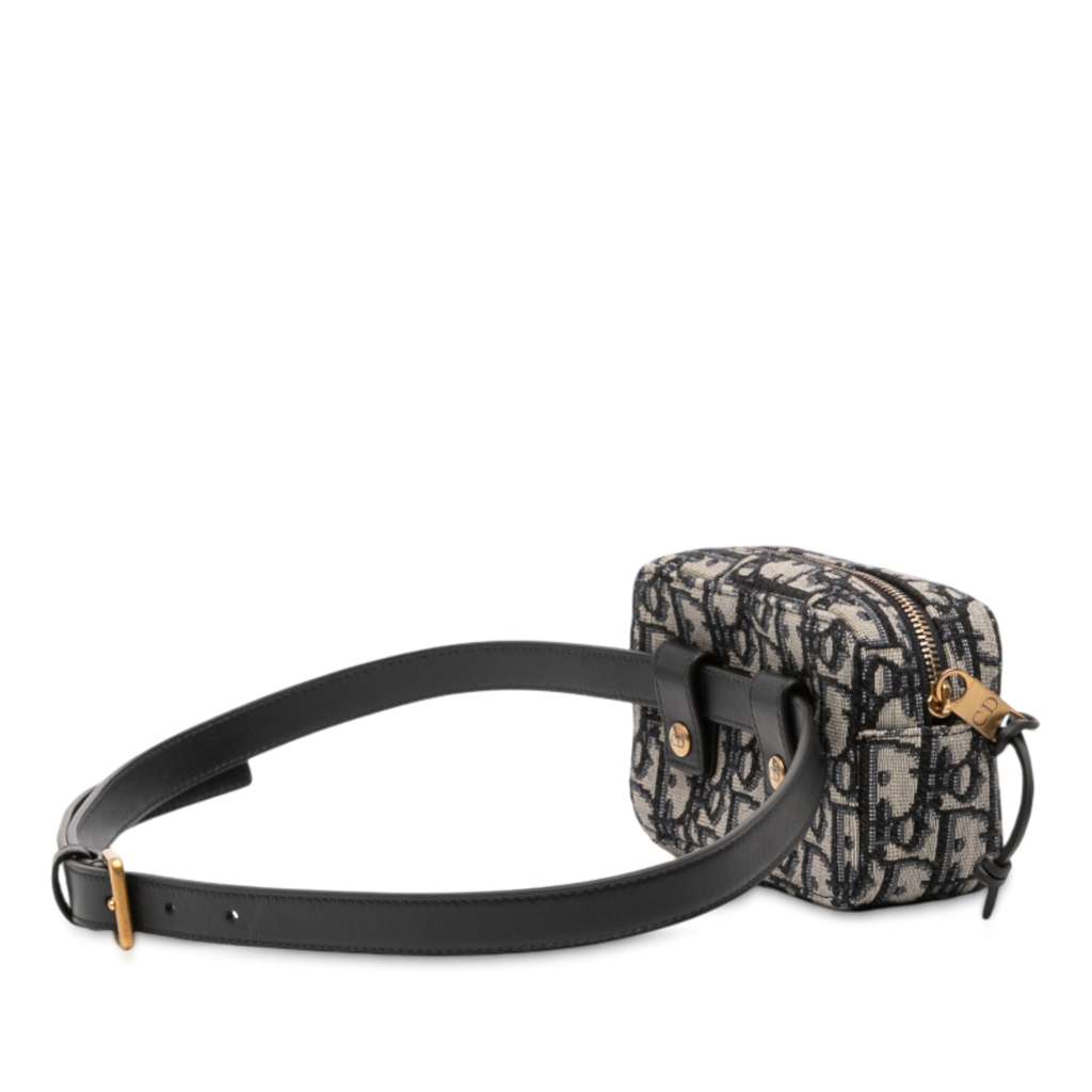 Dior Oblique Canvas Belt Pouch - 2