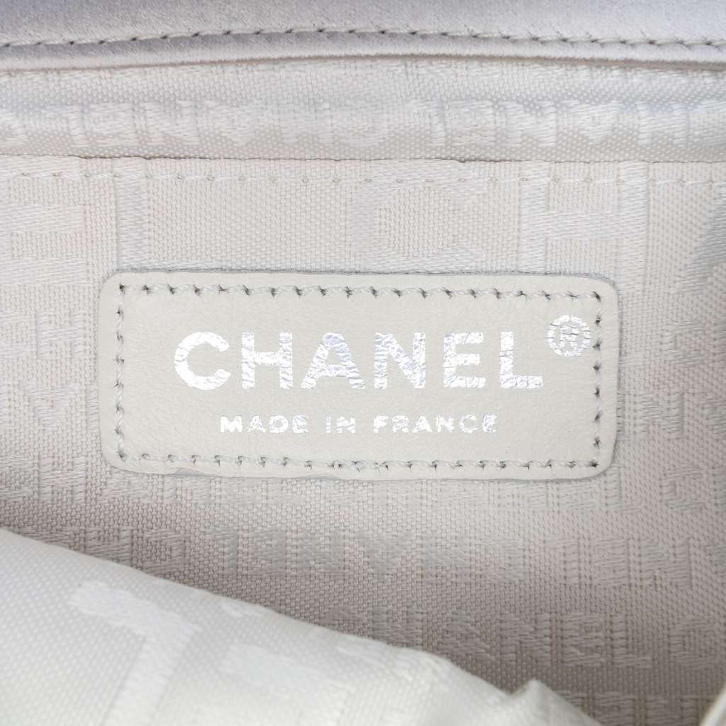 Chanel Satin Embellished Mirror Flap with Chain - 5