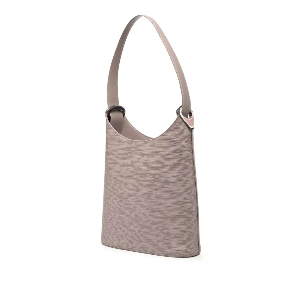 Louis Vuitton Epi Sac Verseau Purple Leather Very good - Back View