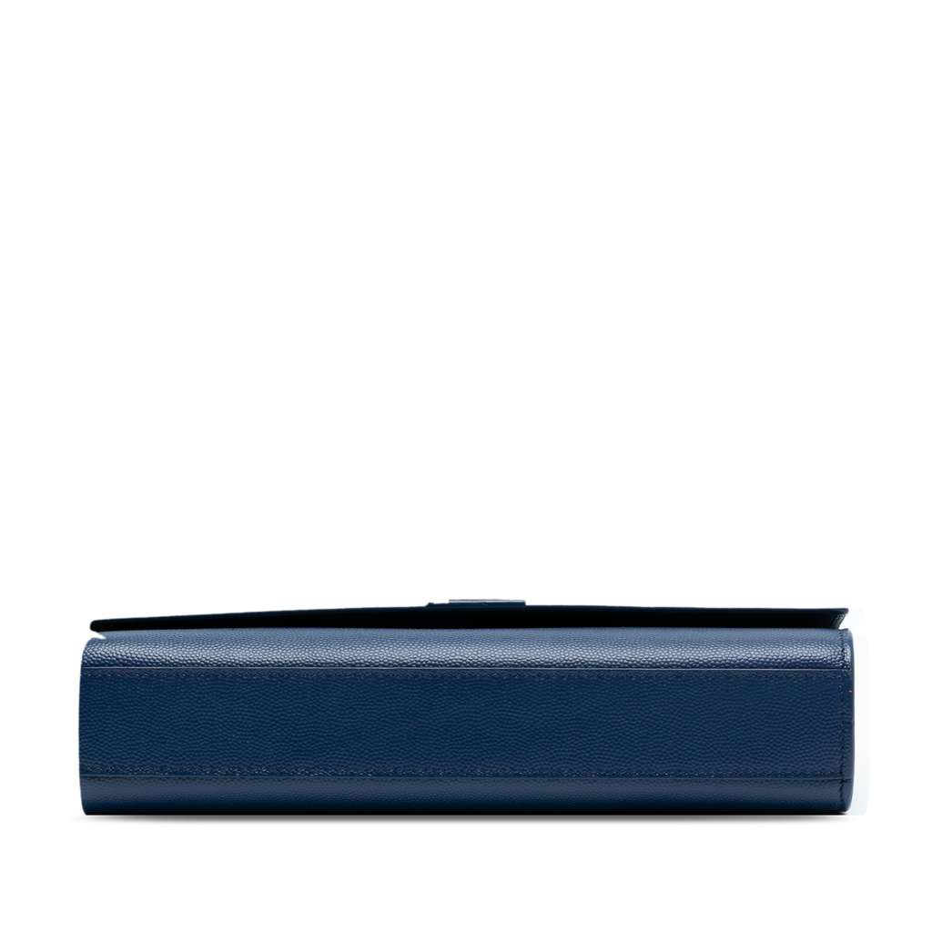 Saint Laurent Medium Grain De Poudre Monogram Kate Crossbody - 3