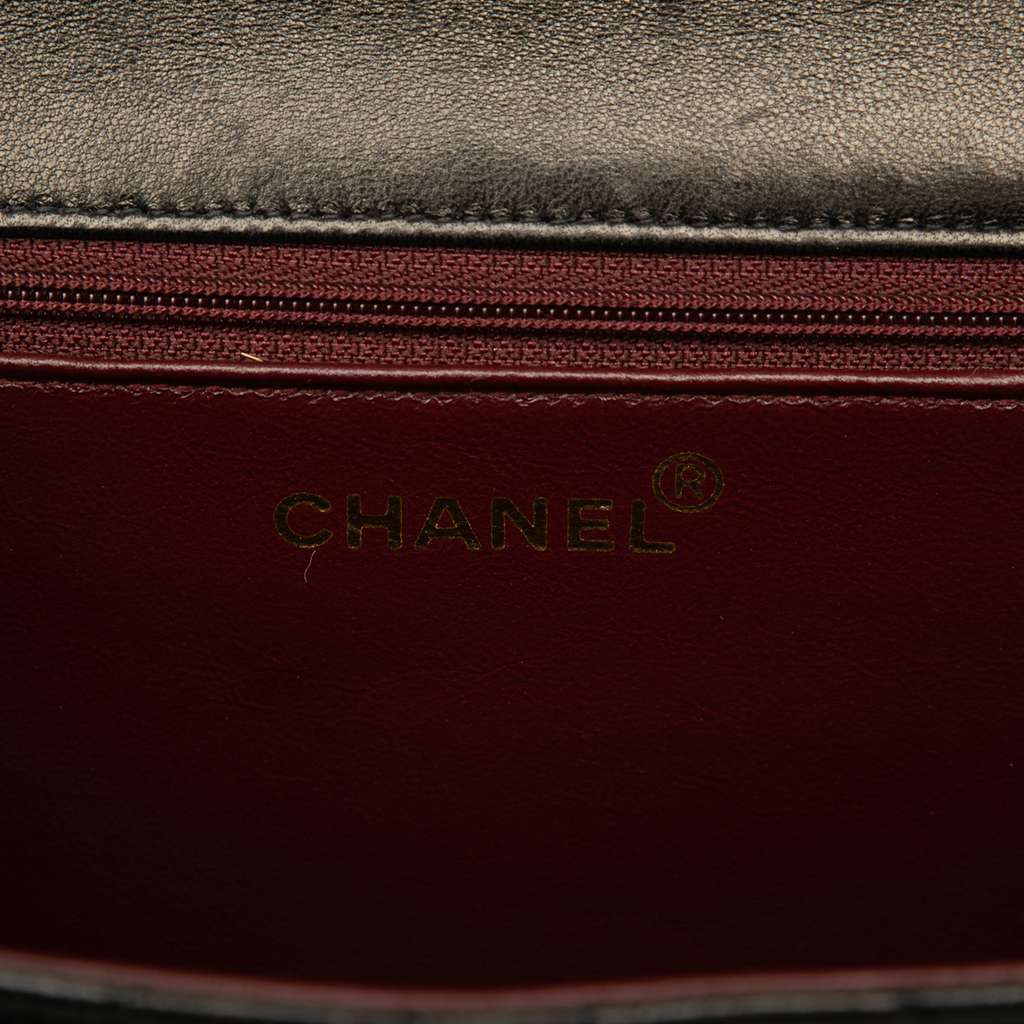 Chanel Small CC Quilted Lambskin Single Flap - 5