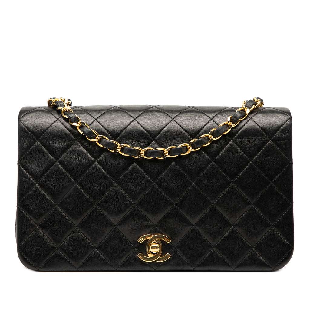 Chanel Medium Quilted Lambskin Full Flap