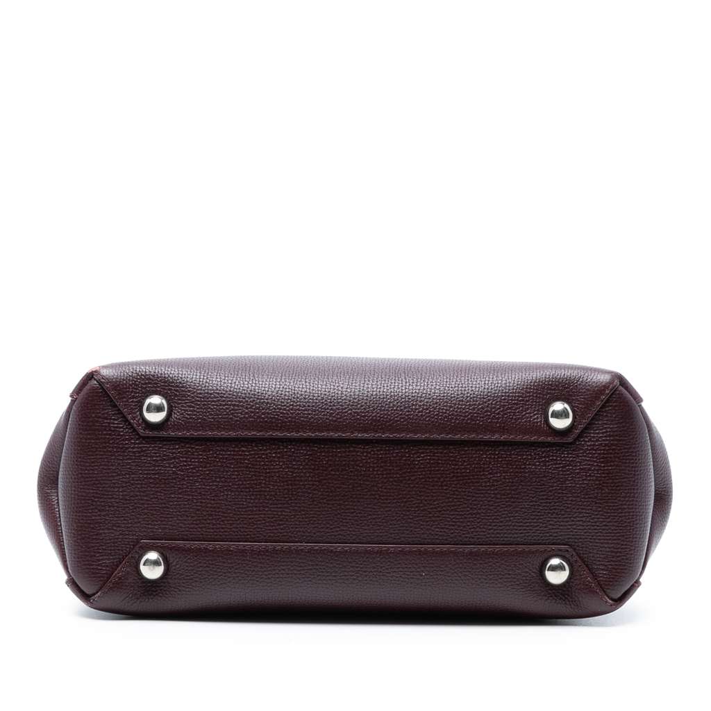 Burberry Small Grainy Calfskin Banner Satchel - 3