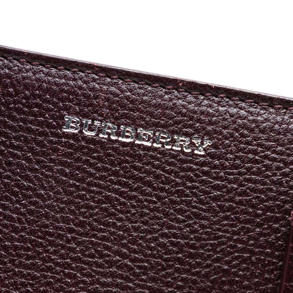 Burberry Small Grainy Calfskin Banner Satchel - 5