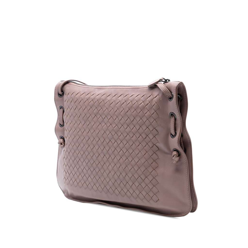 Bottega Veneta Nappa Intrecciato Nodini Crossbody - 2