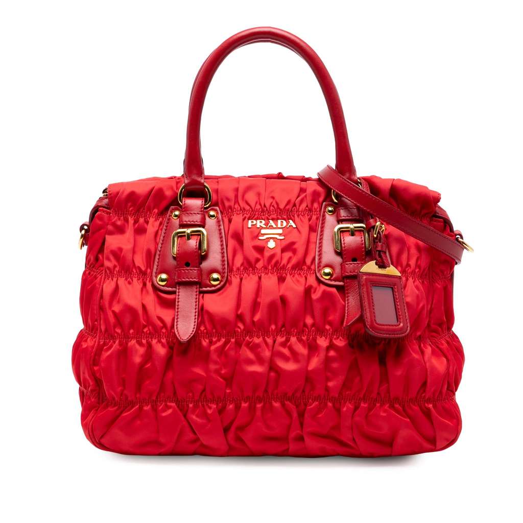 Prada Tessuto Gaufre Satchel