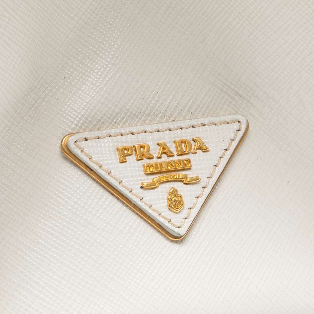 Prada Saffiano Lux Double Zip Tote - 5