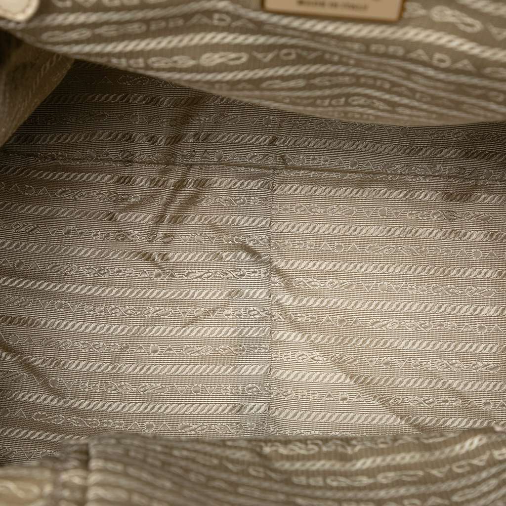 Prada Vitello Daino Frame Tote - 4