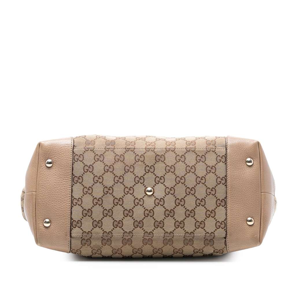 Gucci Medium GG Canvas Web Dressage Tote - 3