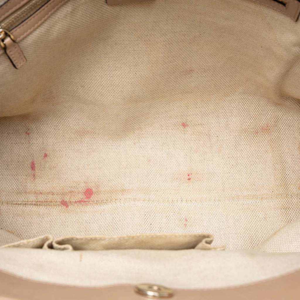 Gucci Medium GG Canvas Web Dressage Tote - 4