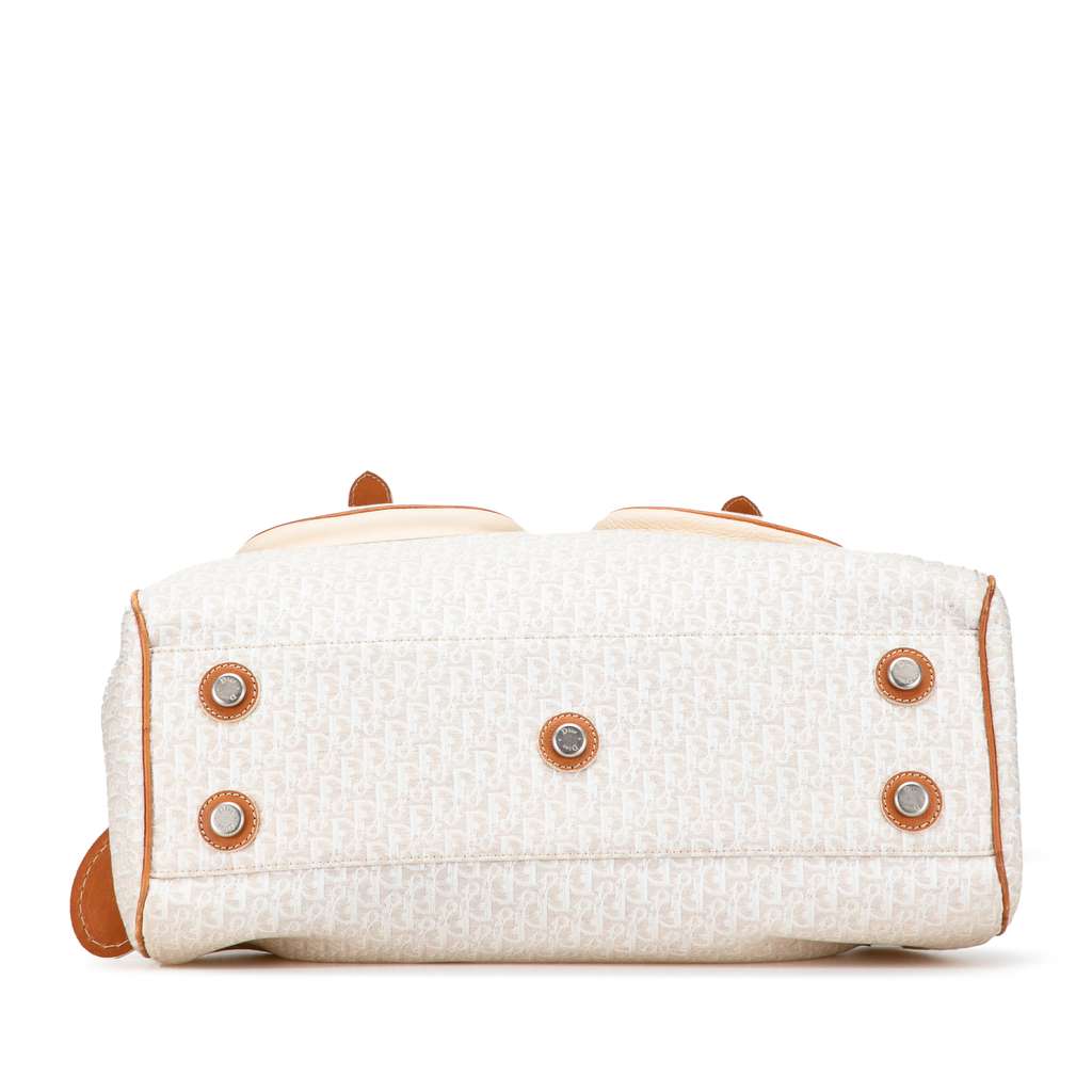 Dior Large Diorissimo Trotter Canvas My Dior Frame Pocket Handbag - 3
