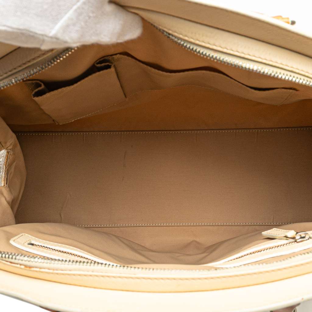 Dior Large Diorissimo Trotter Canvas My Dior Frame Pocket Handbag - 4