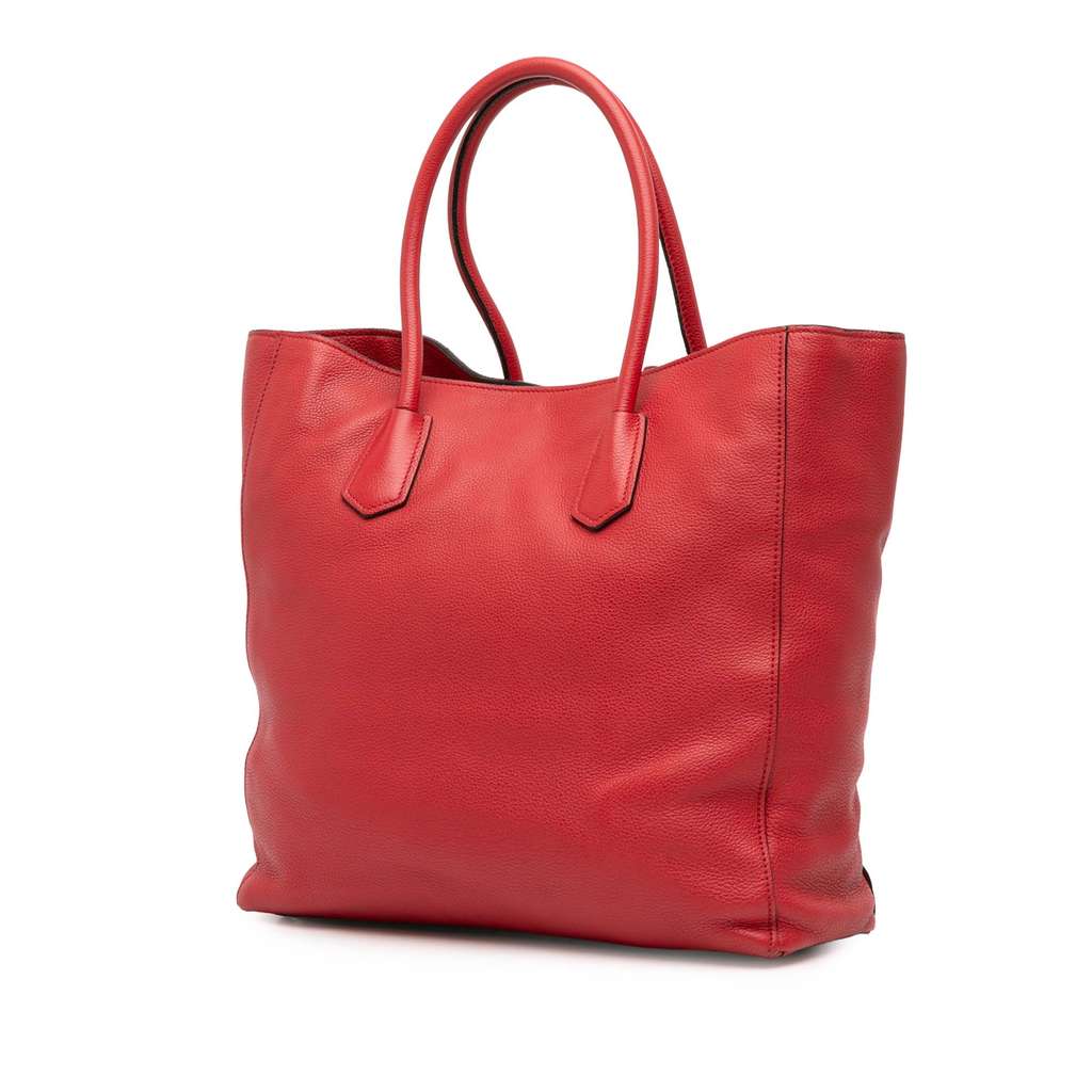 Prada Vitello Daino Open Convertible Tote - 2