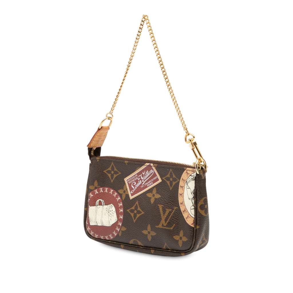 Louis Vuitton Monogram Patch Mini Pochette Accessoires - 2