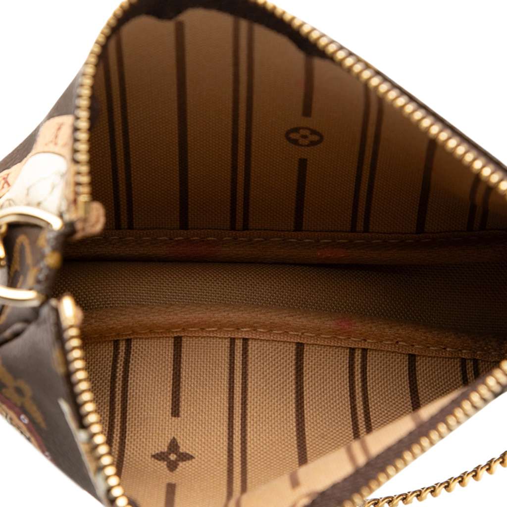 Louis Vuitton Monogram Patch Mini Pochette Accessoires - 4