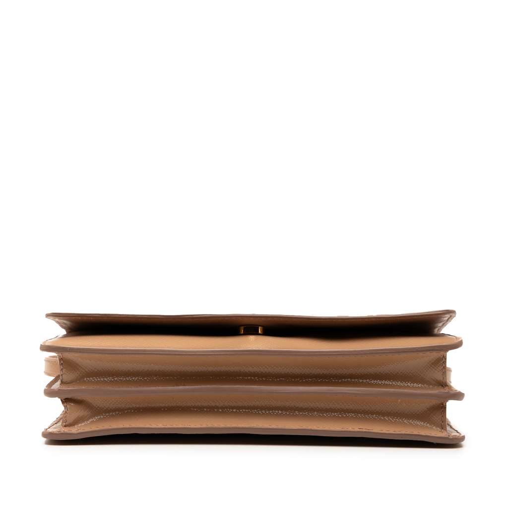 Prada Saffiano Vernice Wallet On Strap - 3