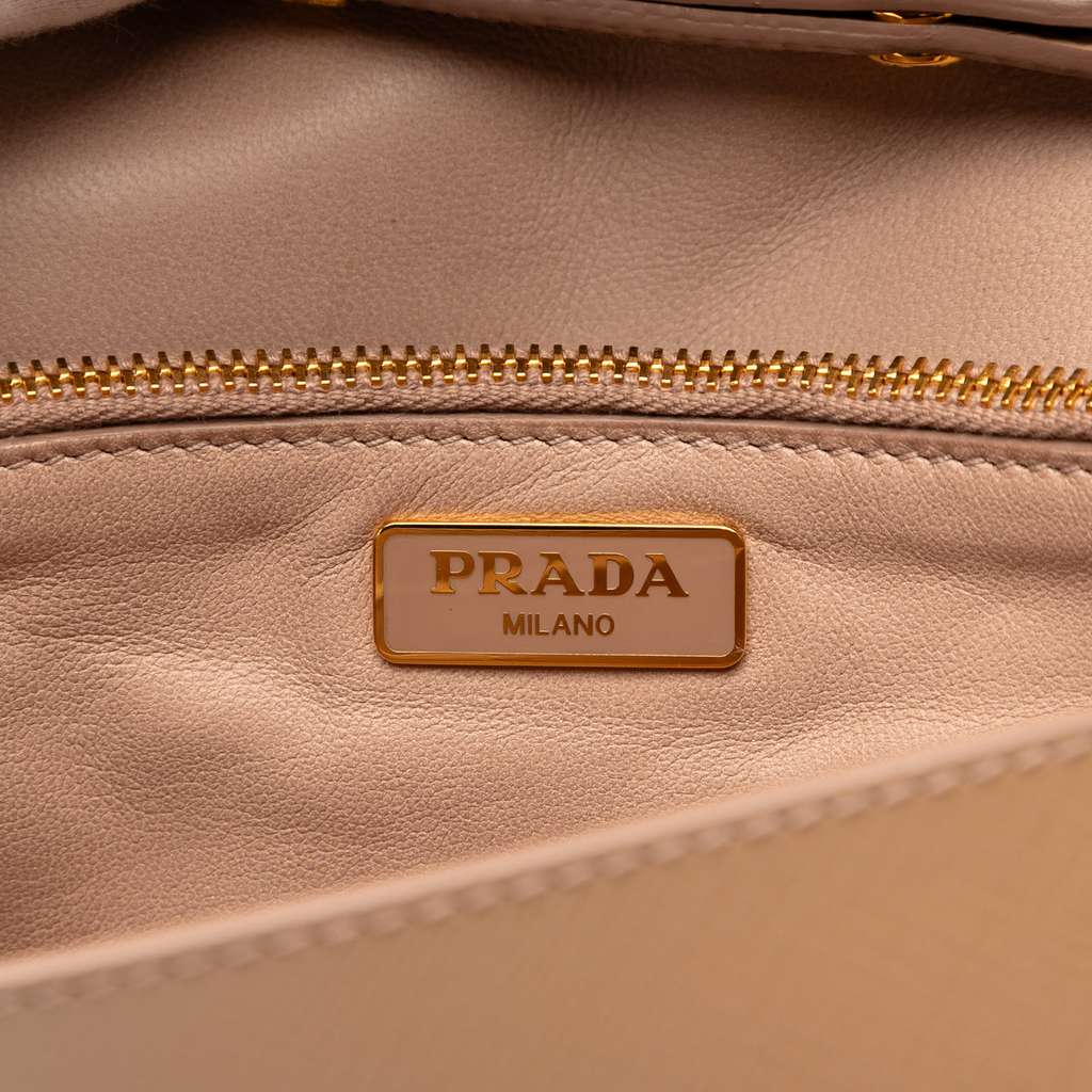 Prada Saffiano Vernice Wallet On Strap - 5