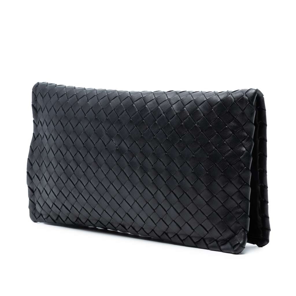 Bottega Veneta Nappa Intrecciato Turn Lock Clutch - 2