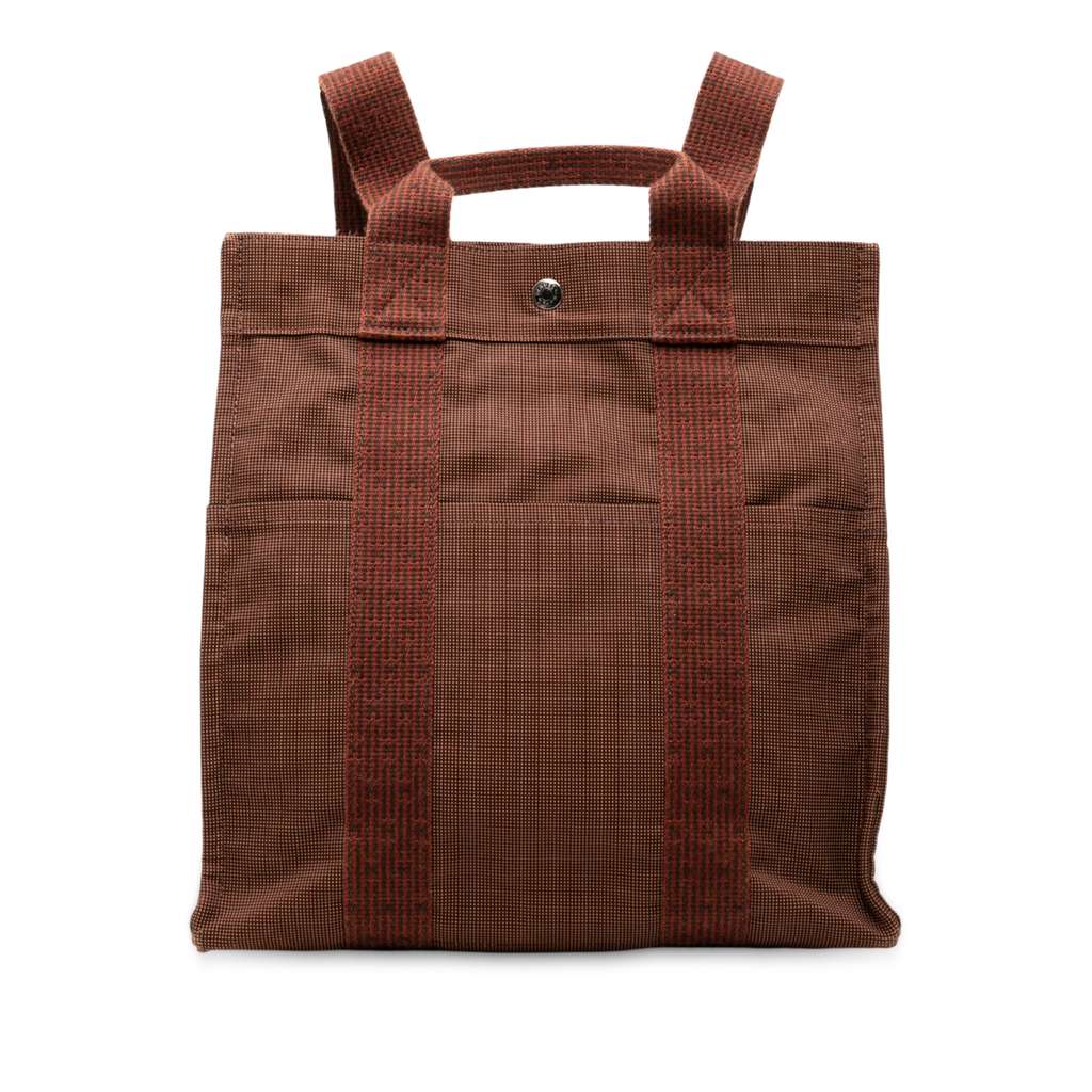 Hermès Canvas Herline Backpack PM