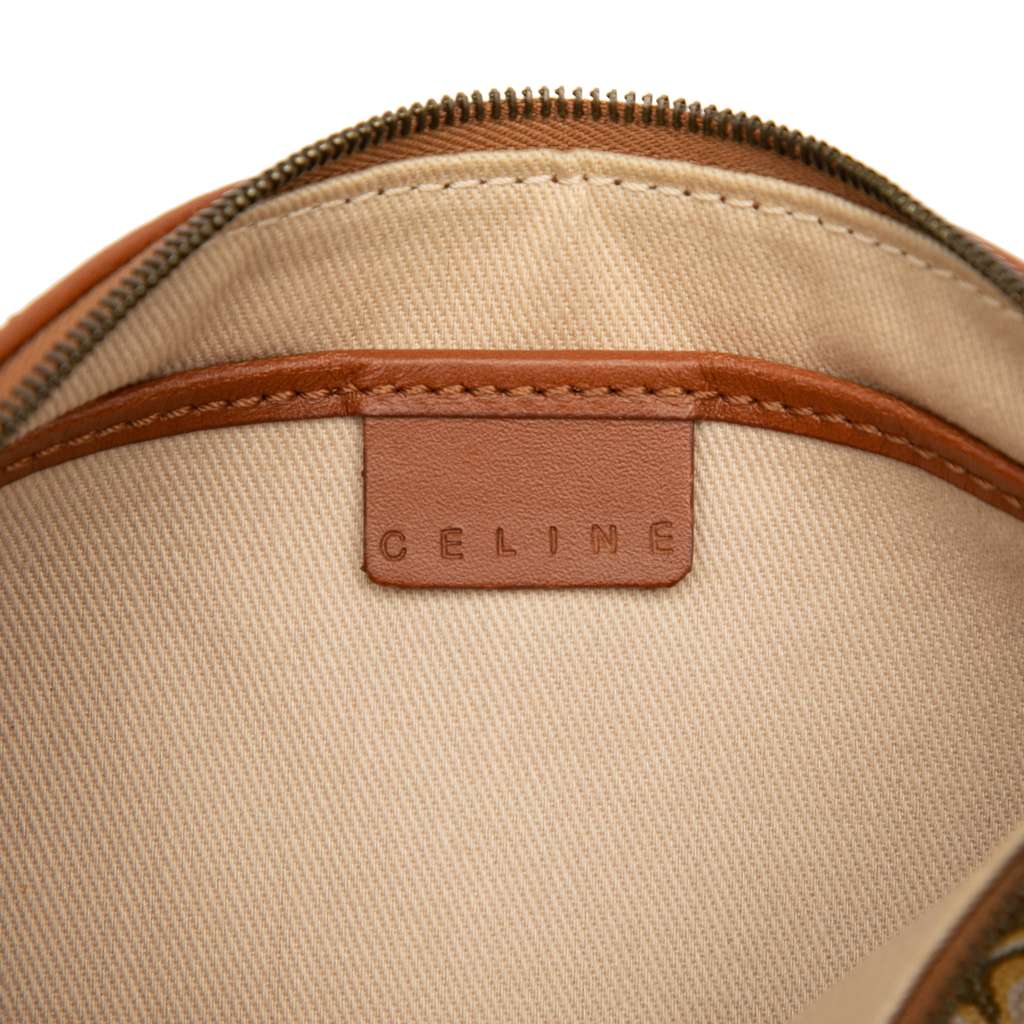 Celine Printed Canvas Shoulder Bag - 5