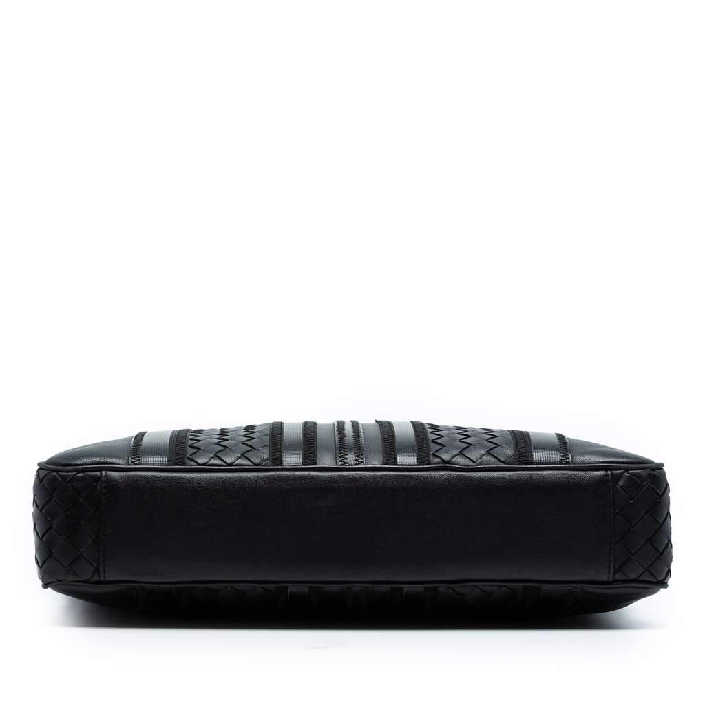 Bottega Veneta Nappa Intrecciato Tech Stripe Convertible Tote - 3