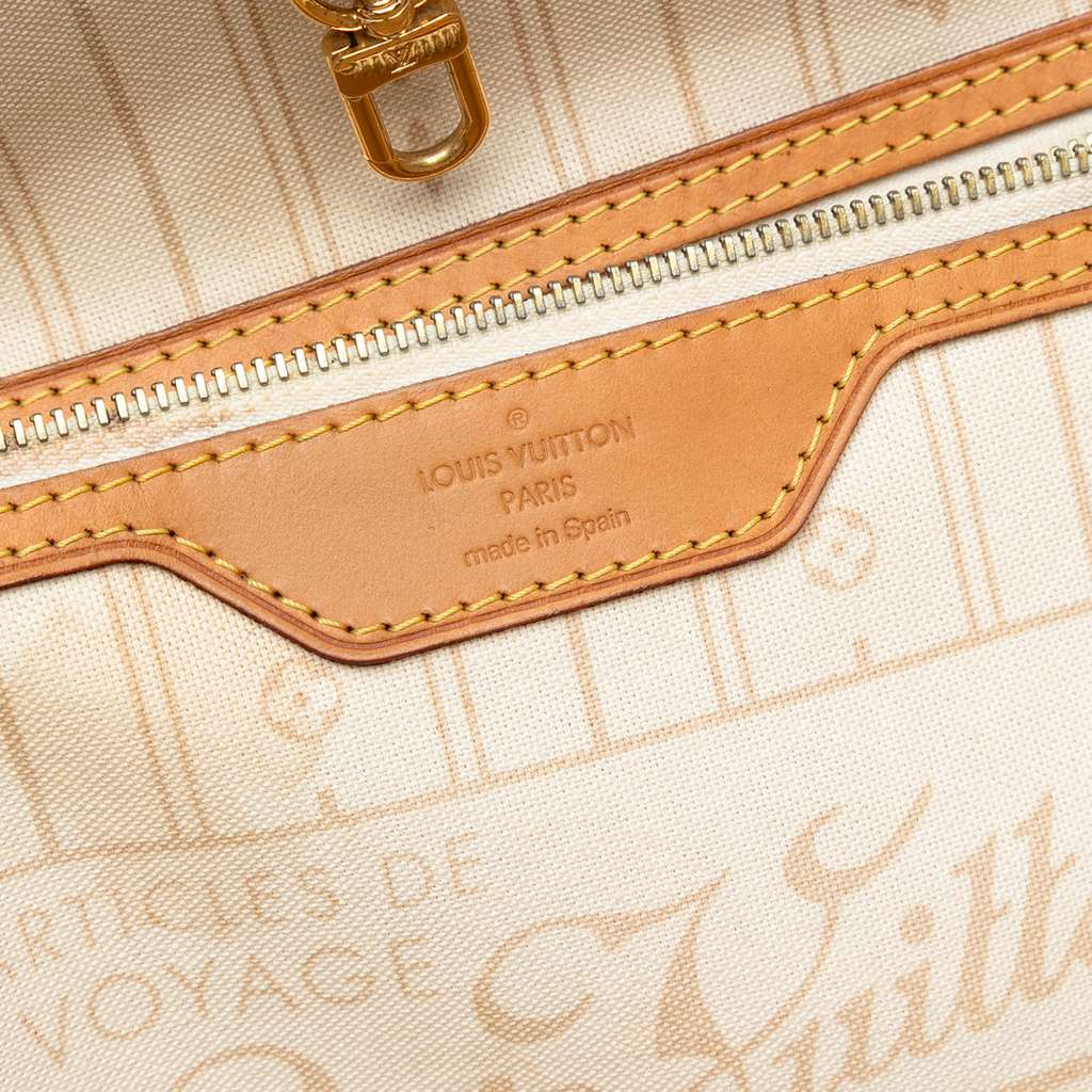 Louis Vuitton Damier Azur Neverfull MM - 5