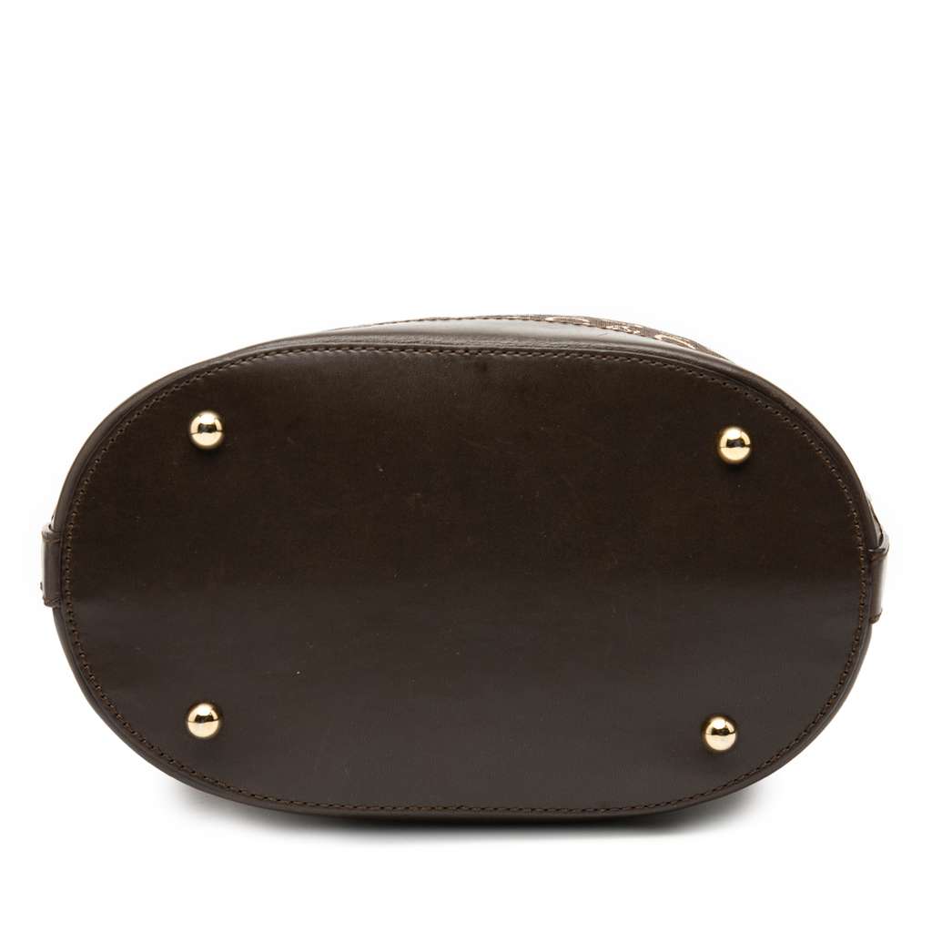 Celine C Macadam Canvas Bucket Bag - 3