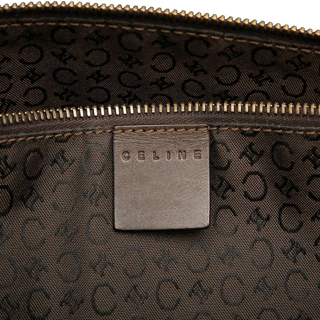 Celine C Macadam Canvas Bucket Bag - 5