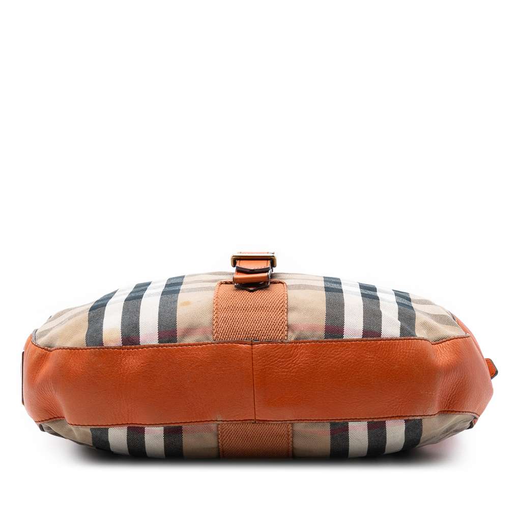 Burberry House Check Canvas Ashwood Hobo - 3