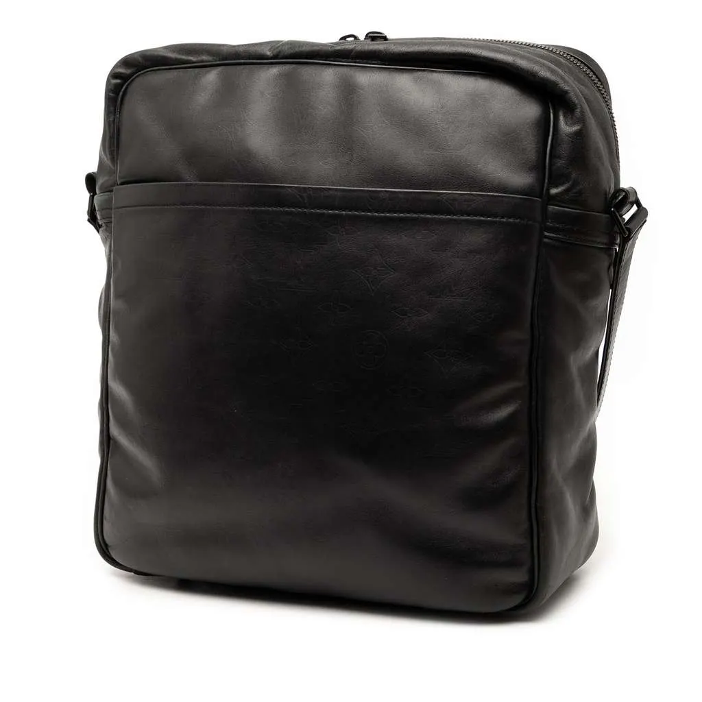 Louis Vuitton Monogram Laser Clarkson Black Leather Very good - Back View