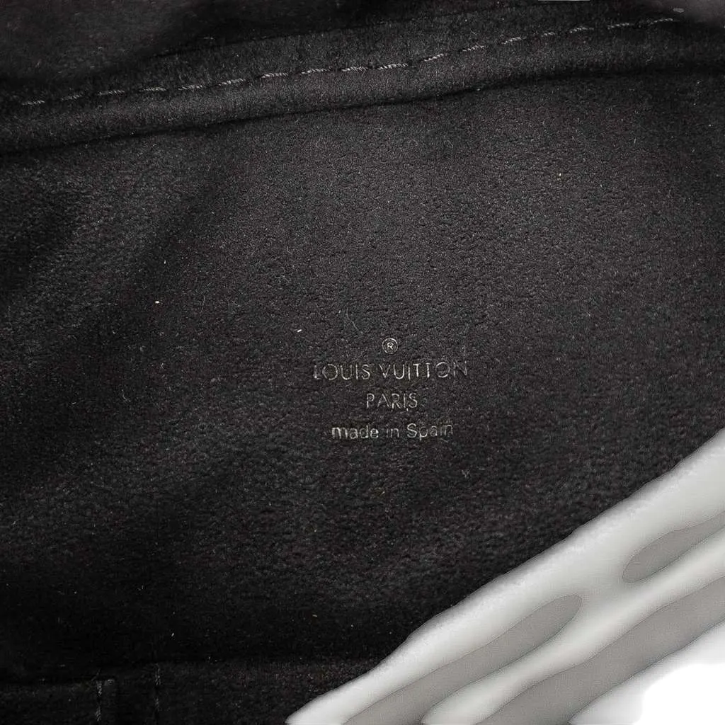 Louis Vuitton Monogram Laser Clarkson Black Leather Very good - Box View