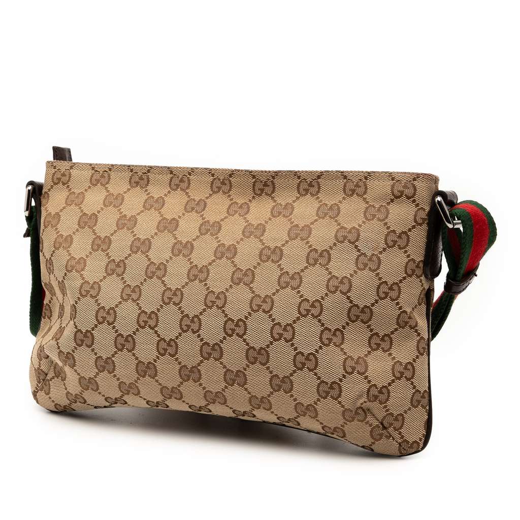 Gucci GG Canvas Web Crossbody - 2