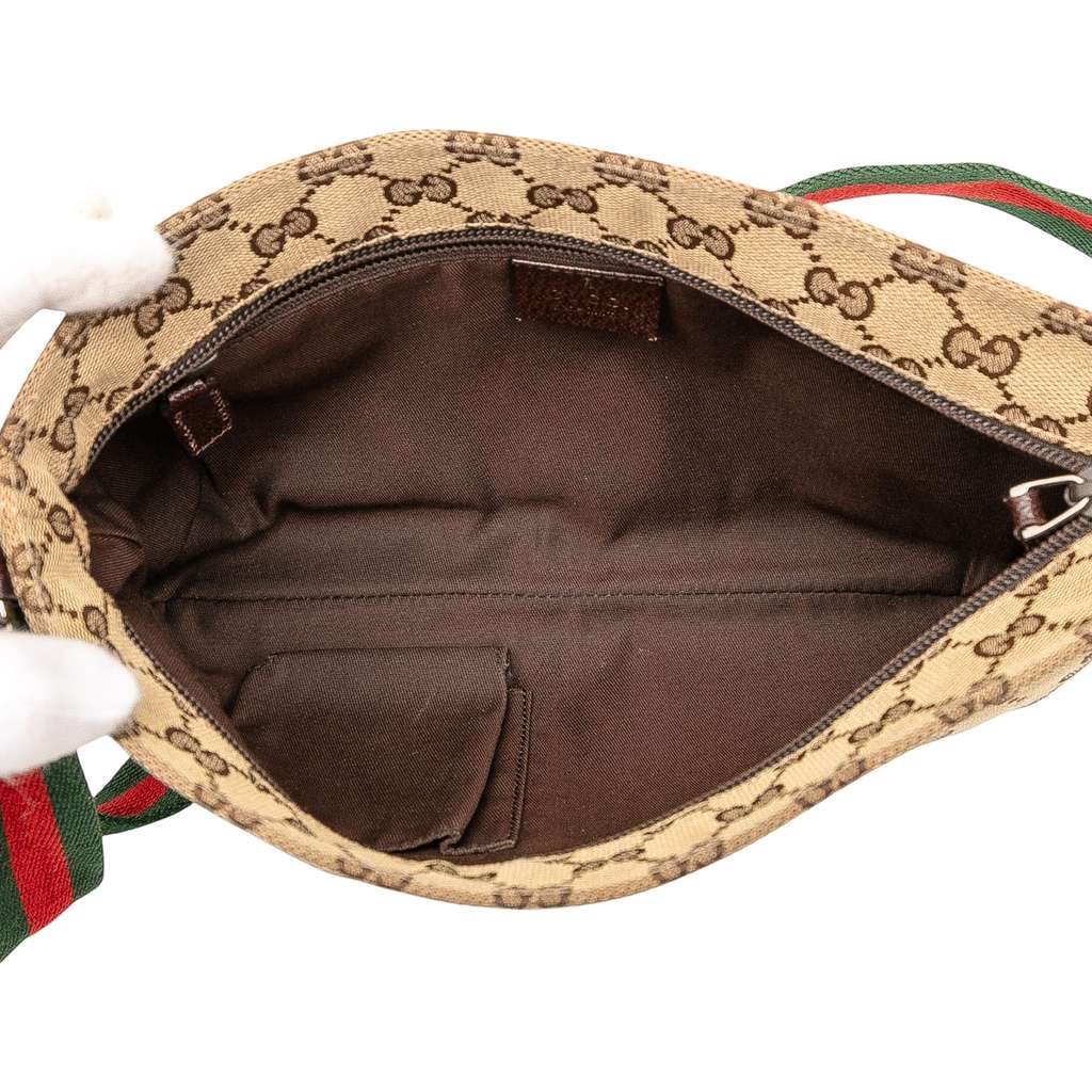 Gucci GG Canvas Web Crossbody - 4
