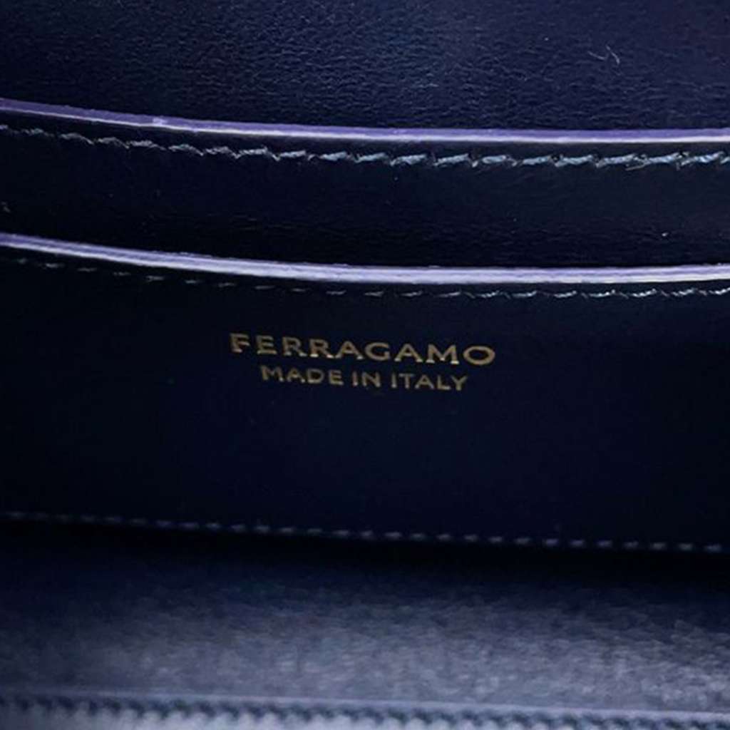 Salvatore Ferragamo Calfskin Hug Satchel XS - 5