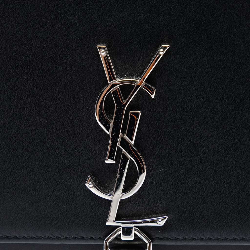 Saint Laurent Leather Monogram Kate Tassel Wallet on Chain - 5