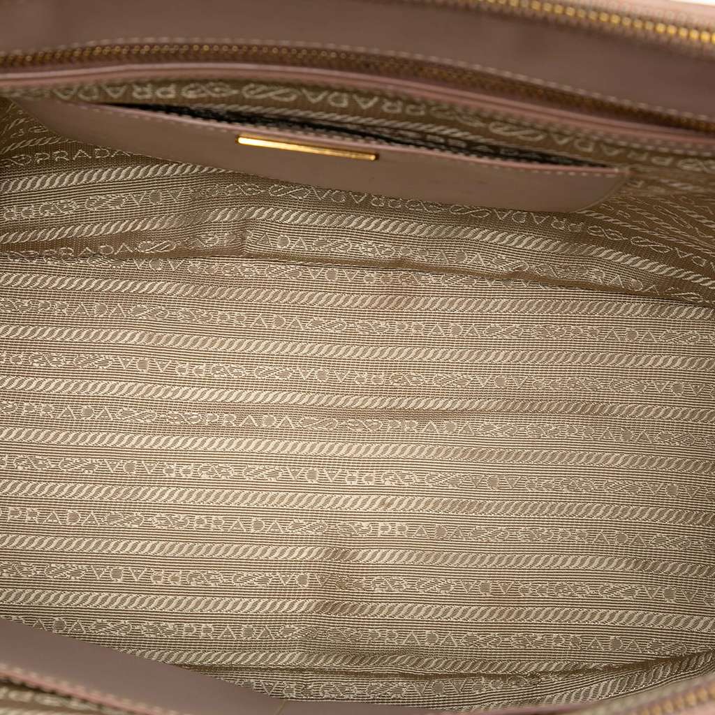Prada Large Saffiano Lux Galleria Double Zip Tote - 4