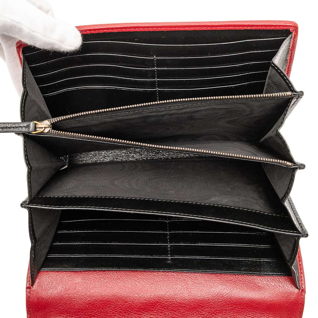 Gucci GG Marmont Matelasse Leather Torchon Wallet On Chain - 4