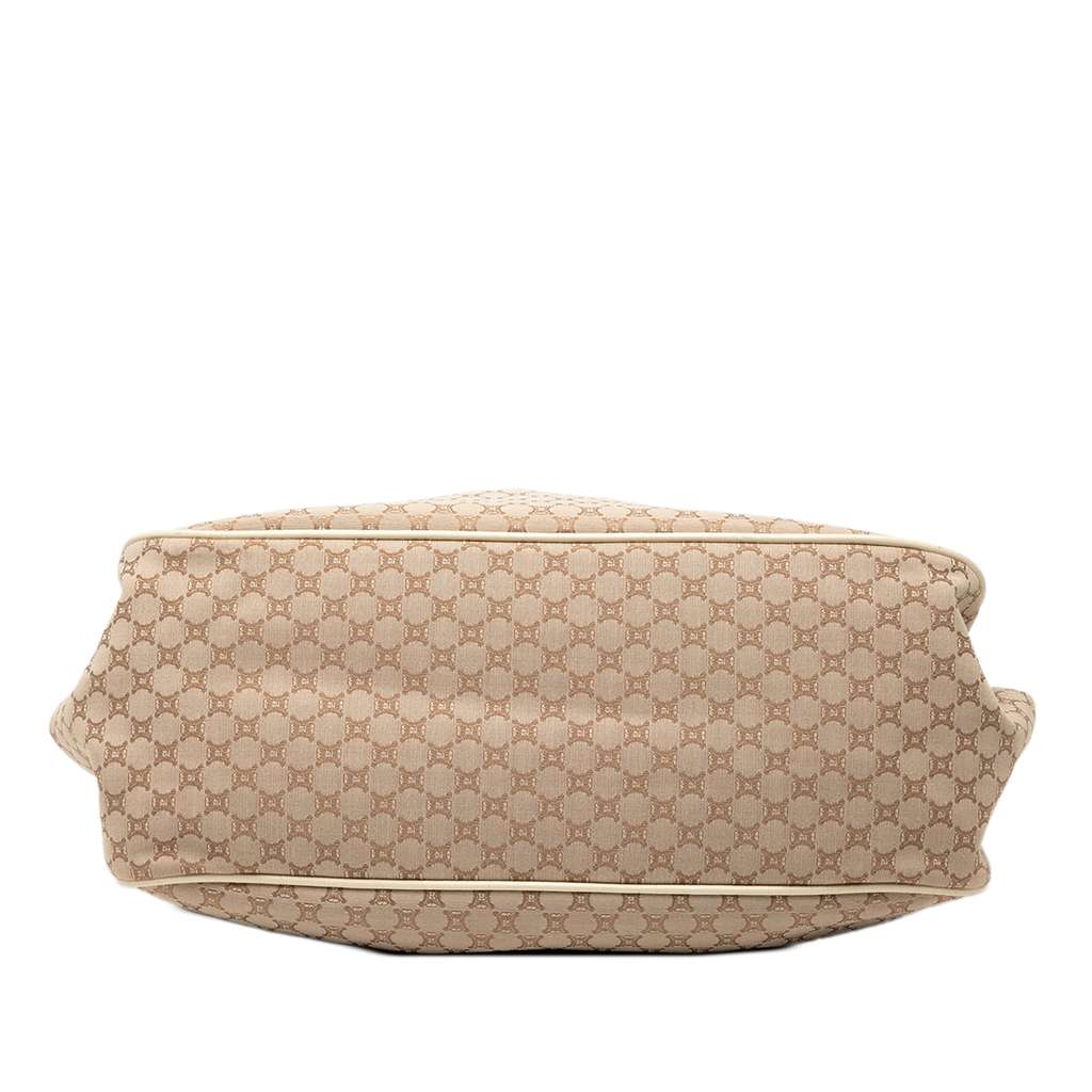 Celine Macadam Canvas Tassel Frame Satchel - 3