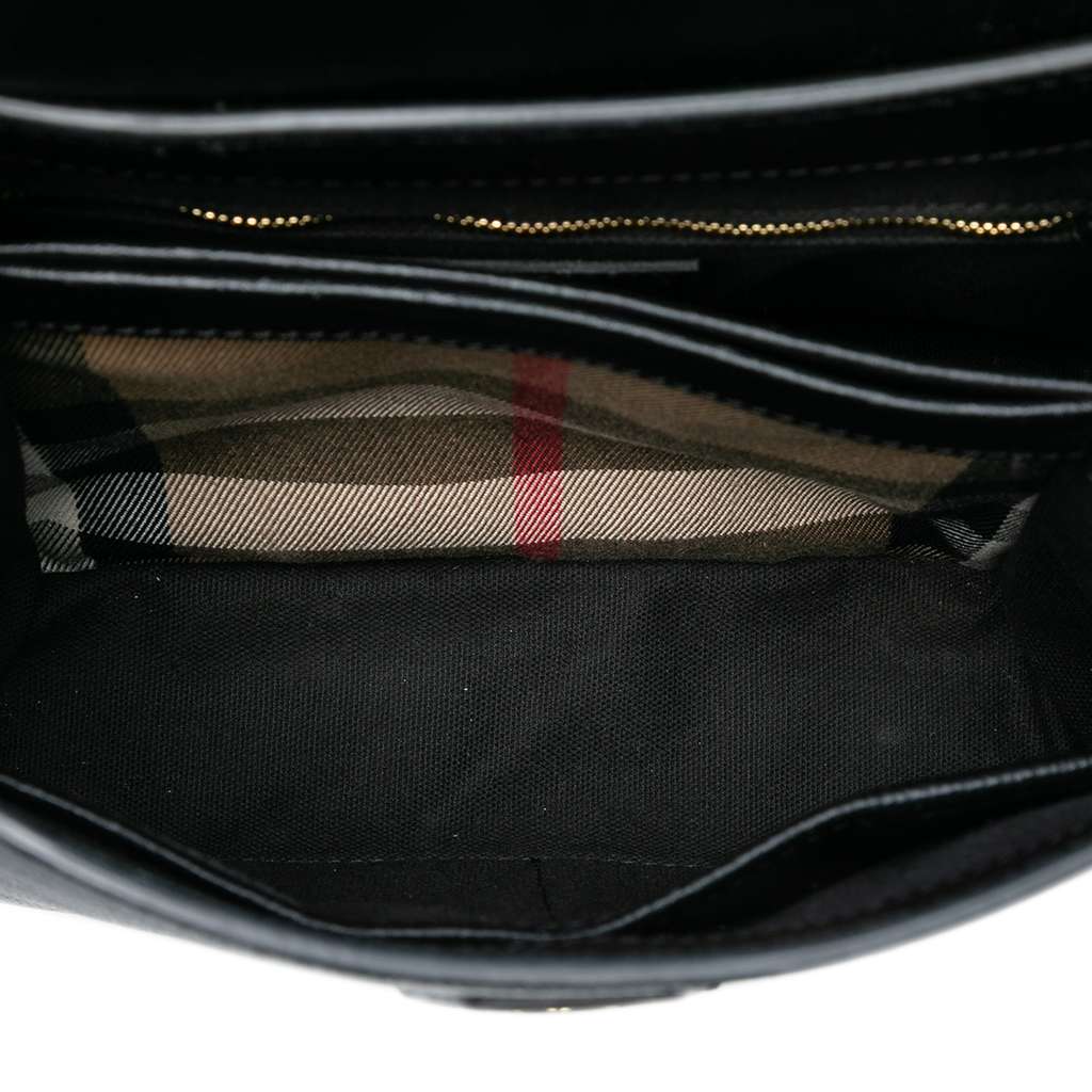 Burberry Small Calfskin and House Check Camberley Satchel - 4