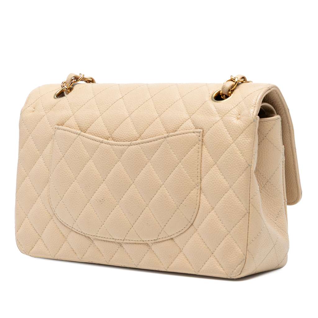 Chanel Medium Classic Caviar Double Flap - 2