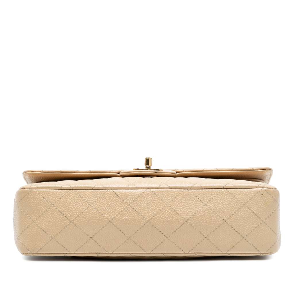 Chanel Medium Classic Caviar Double Flap - 3
